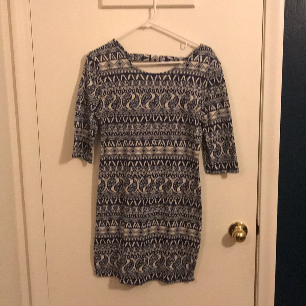 Maxi style dress with back design